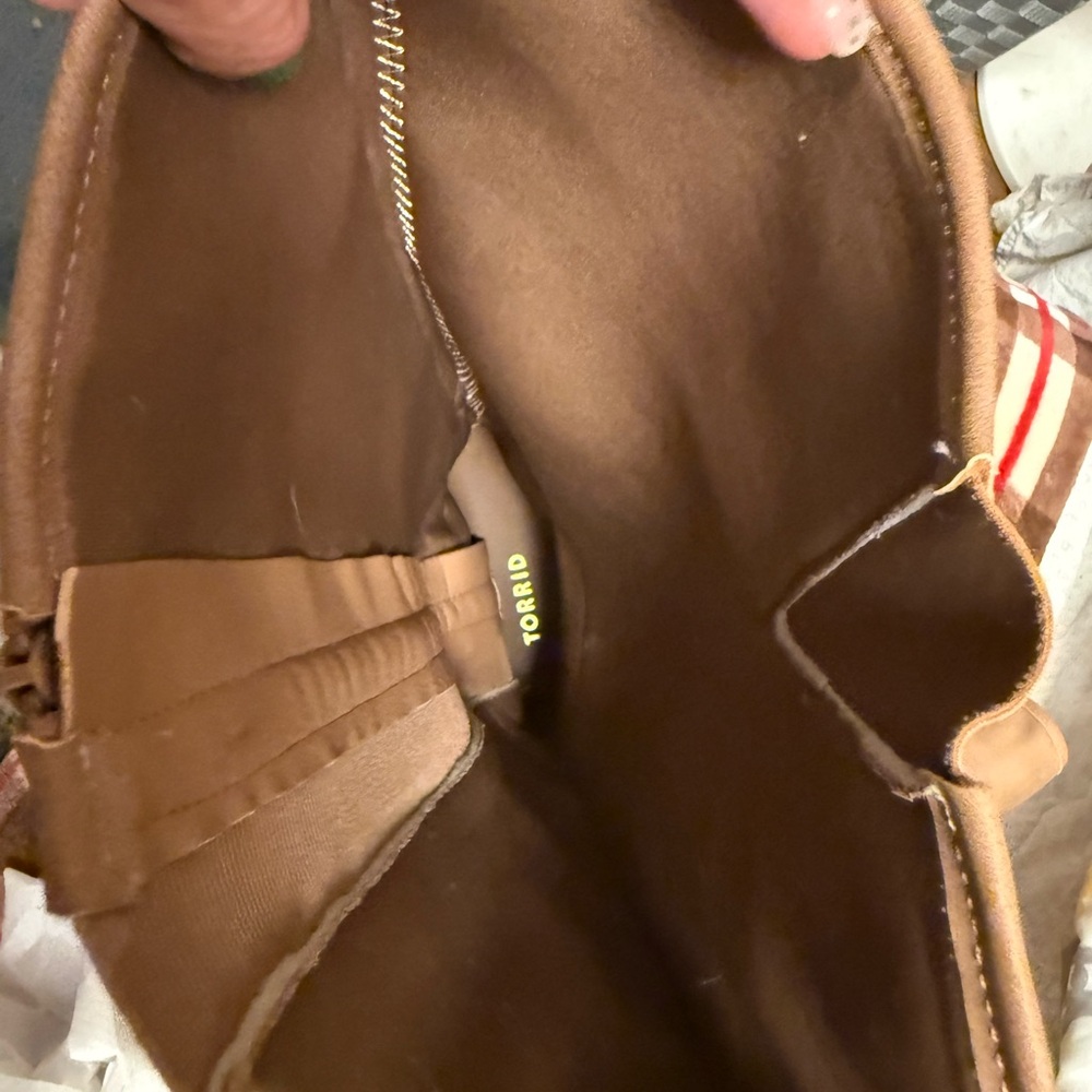 Torrid Brown Over the Knee Boots with Buckle Detail - Picture 3 of 3